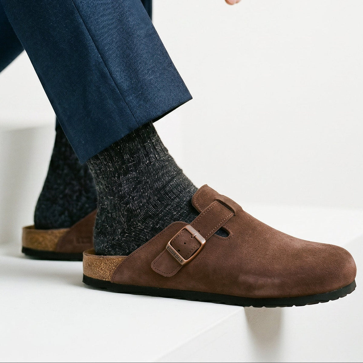 Suede | Men's Classic Slip-On Slippers