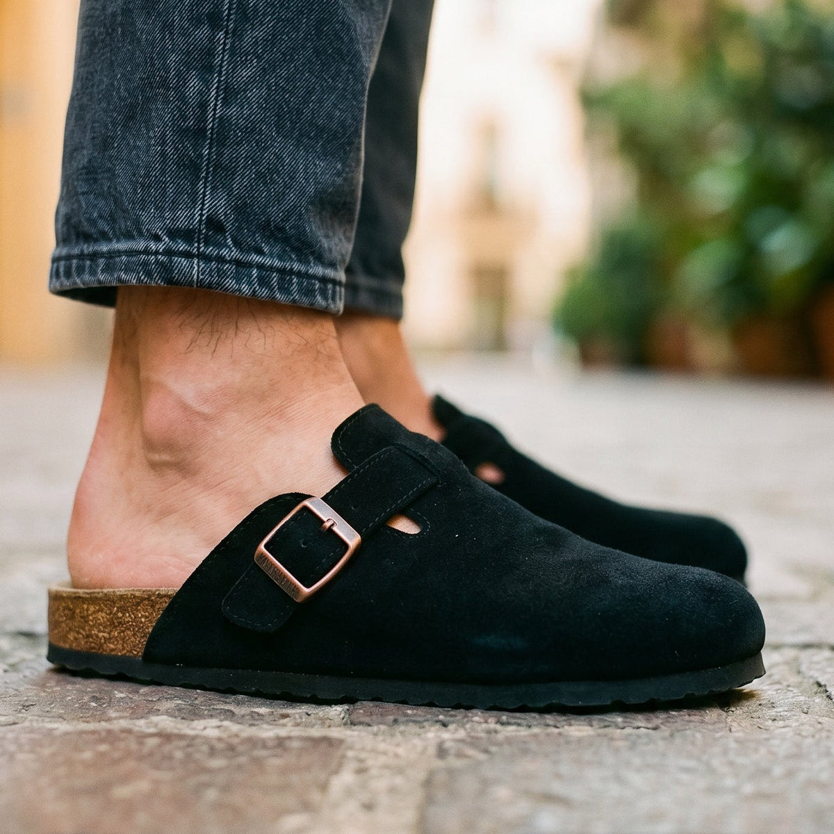 Suede | Men's Classic Slip-On Slippers