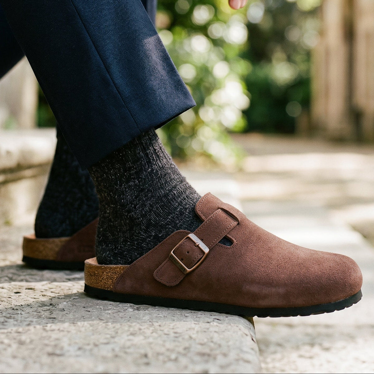 Suede | Men's Classic Slip-On Slippers
