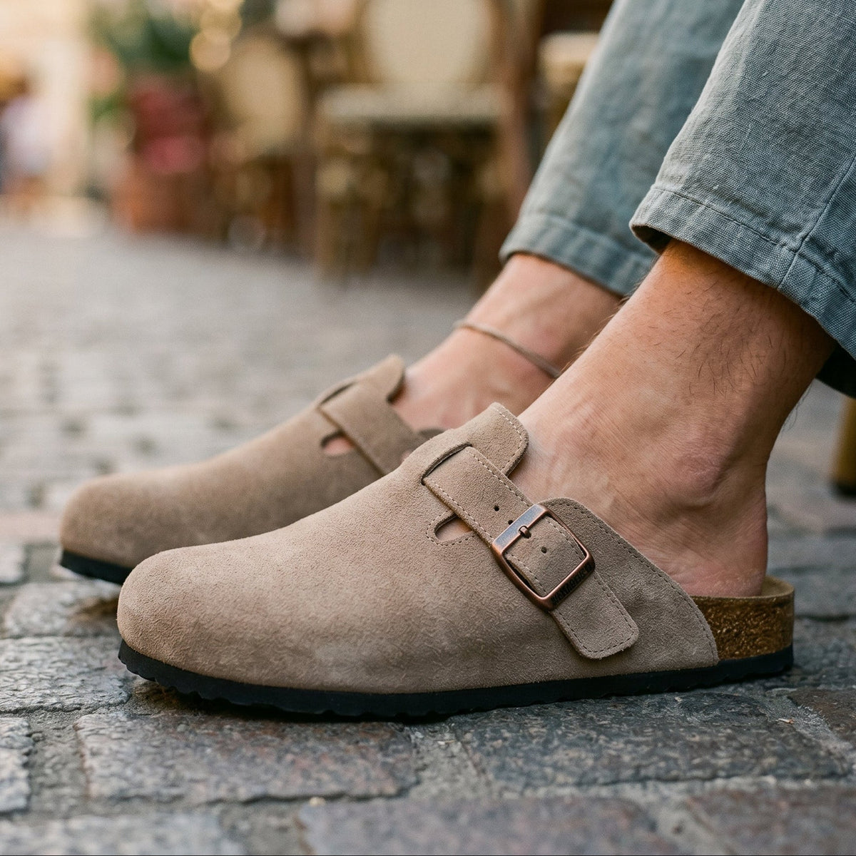 Suede | Men's Classic Slip-On Slippers