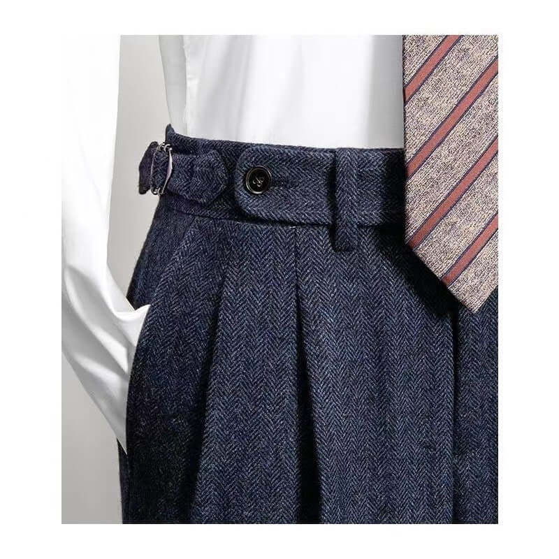 Tweed | Men's Vintage Casual Trousers