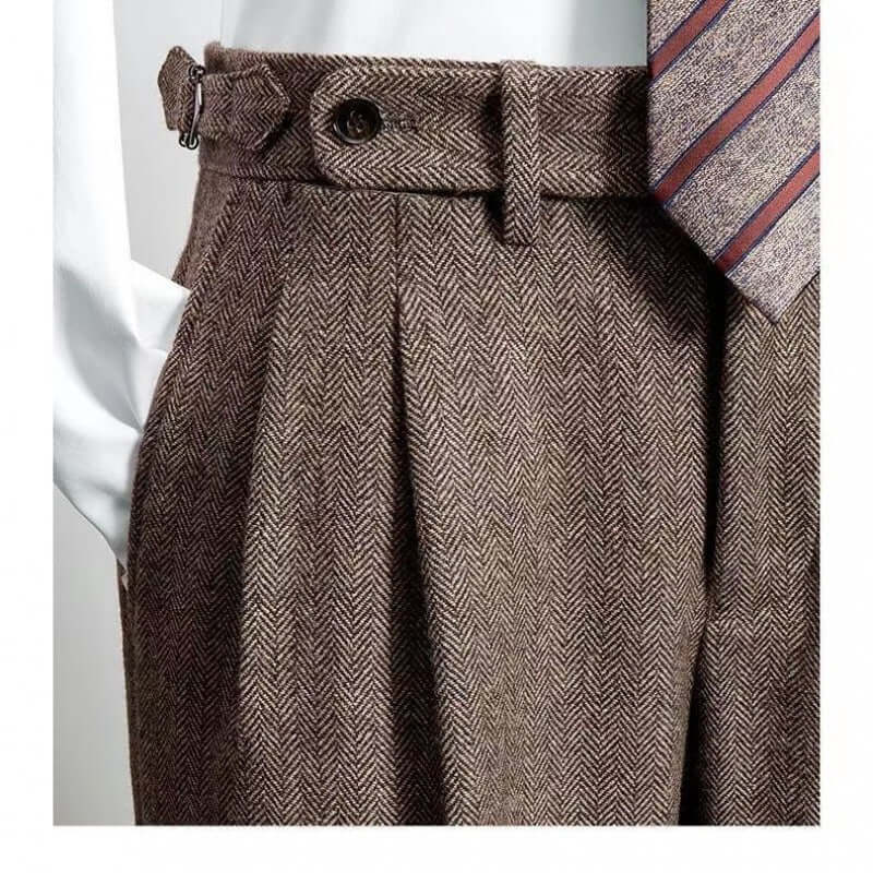 Tweed | Men's Vintage Casual Trousers