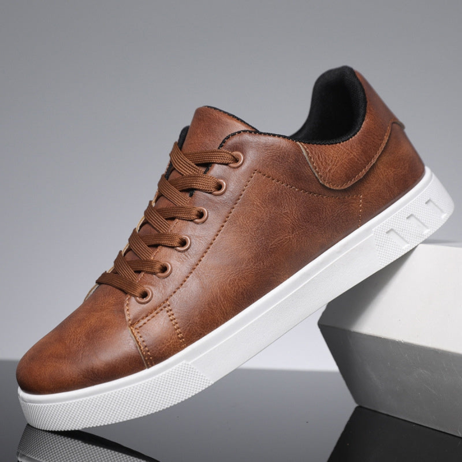 Contrast | Men's Lace-Up Contrast-Sole Sneakers