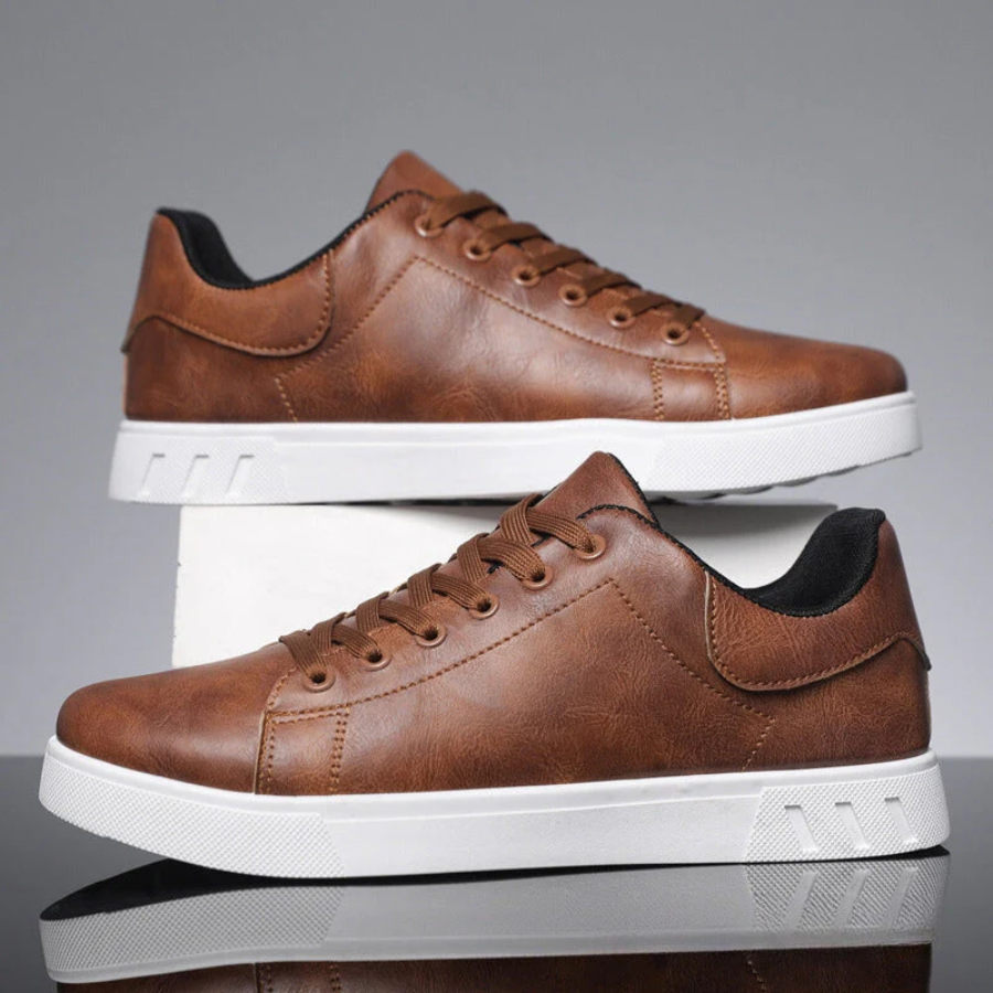 Contrast | Men's Lace-Up Contrast-Sole Sneakers