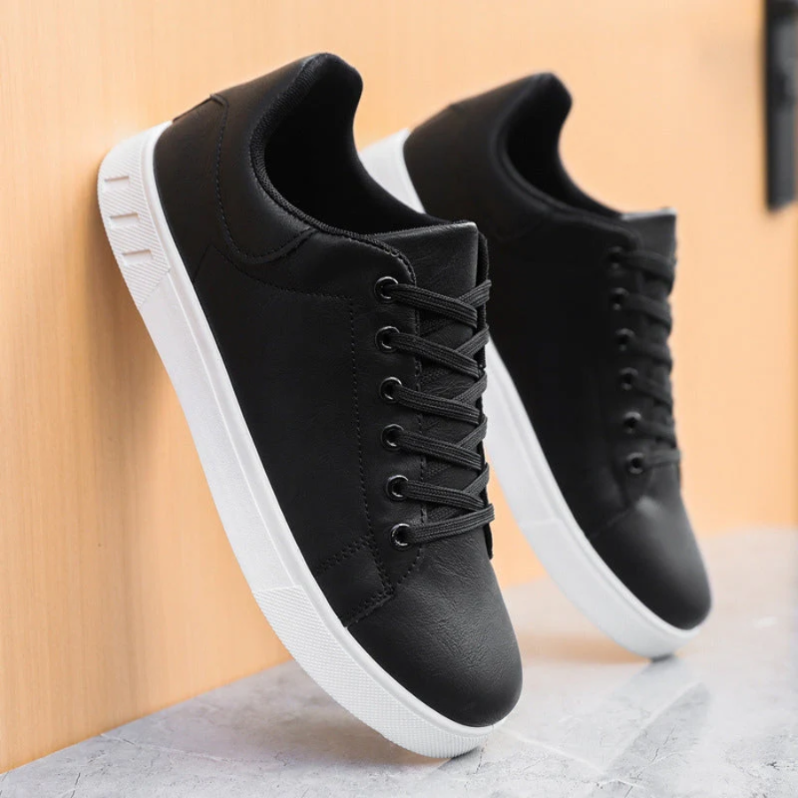 Contrast | Men's Lace-Up Contrast-Sole Sneakers
