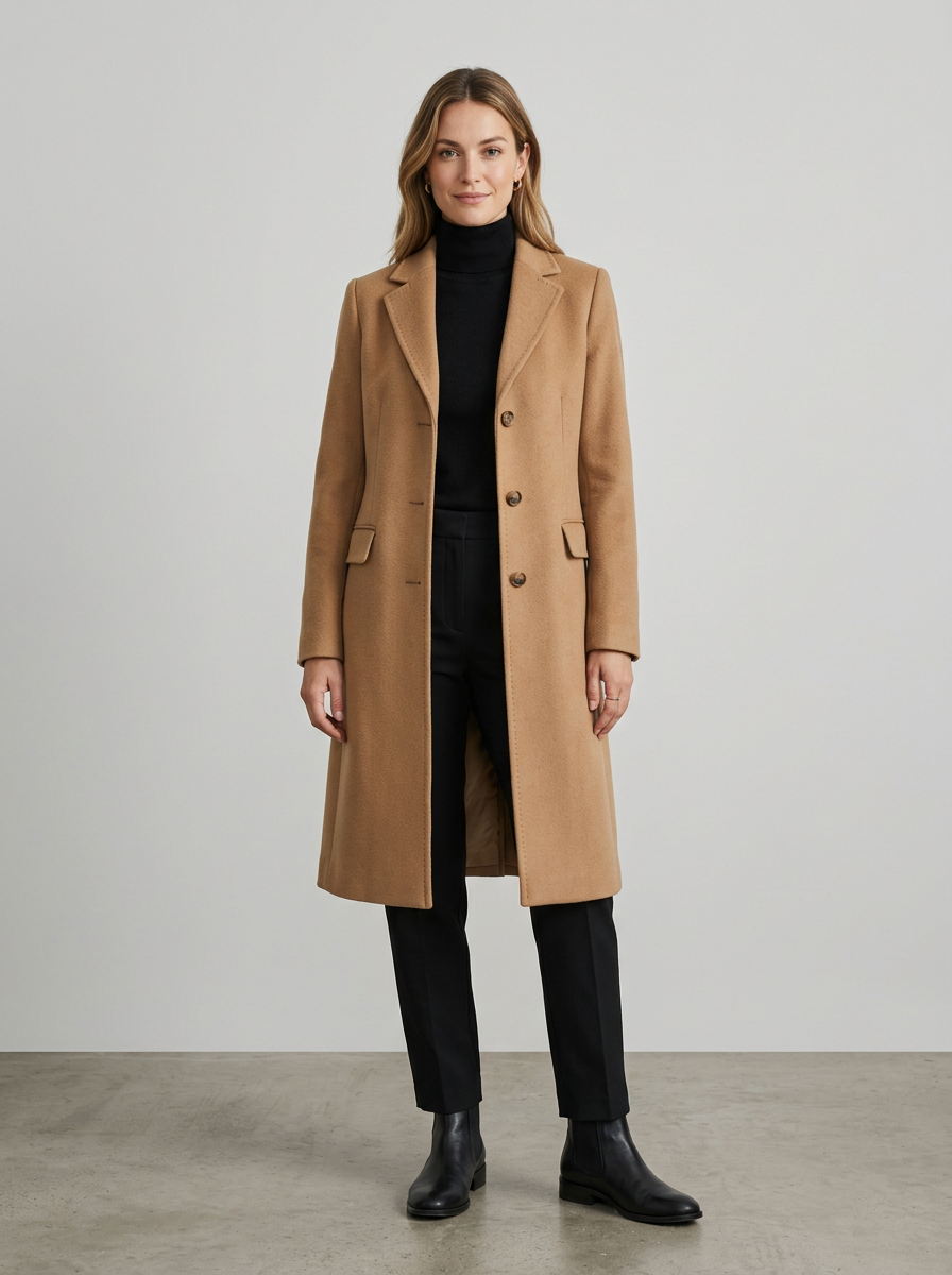 Hartley | Women's Wool Blend Winter Overcoat