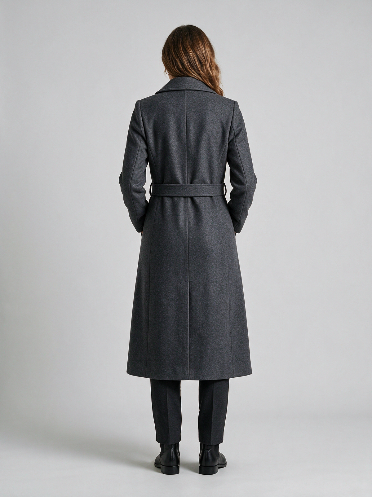 Thistlewood Longline Coat back view