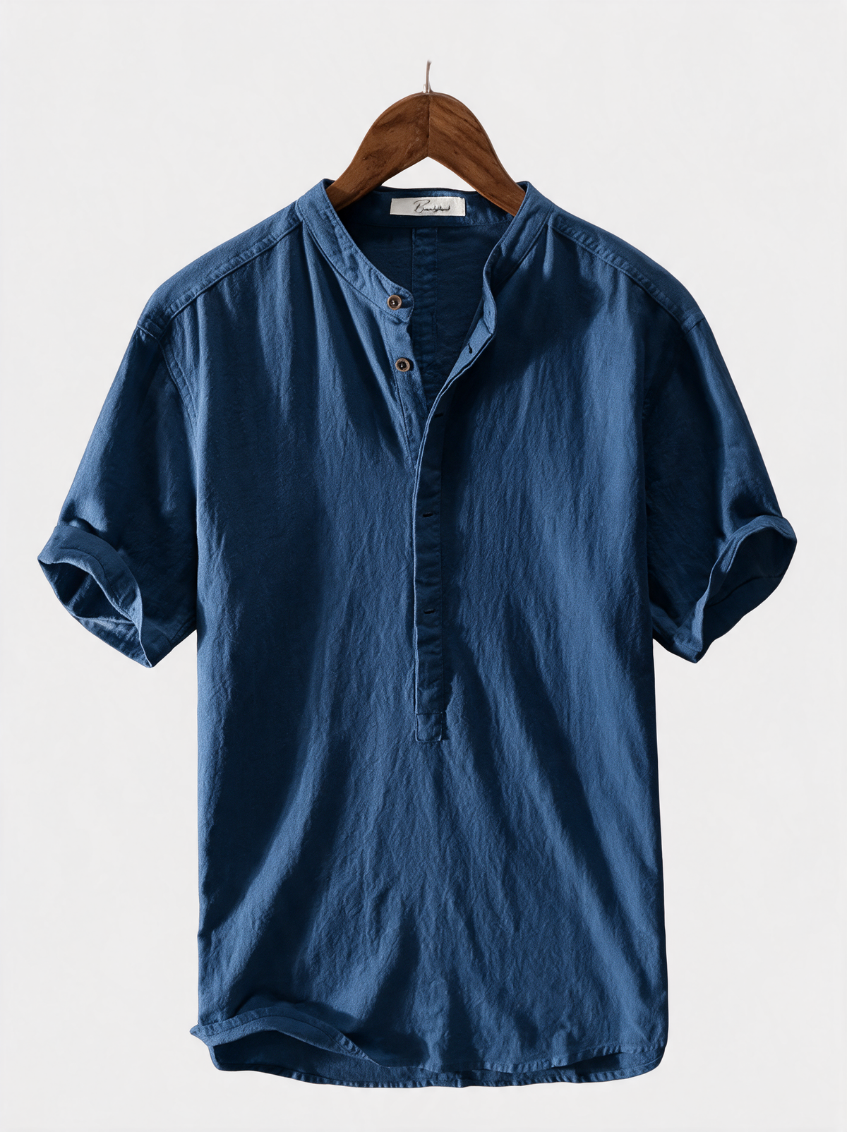 Stylish Linen Dark Blue