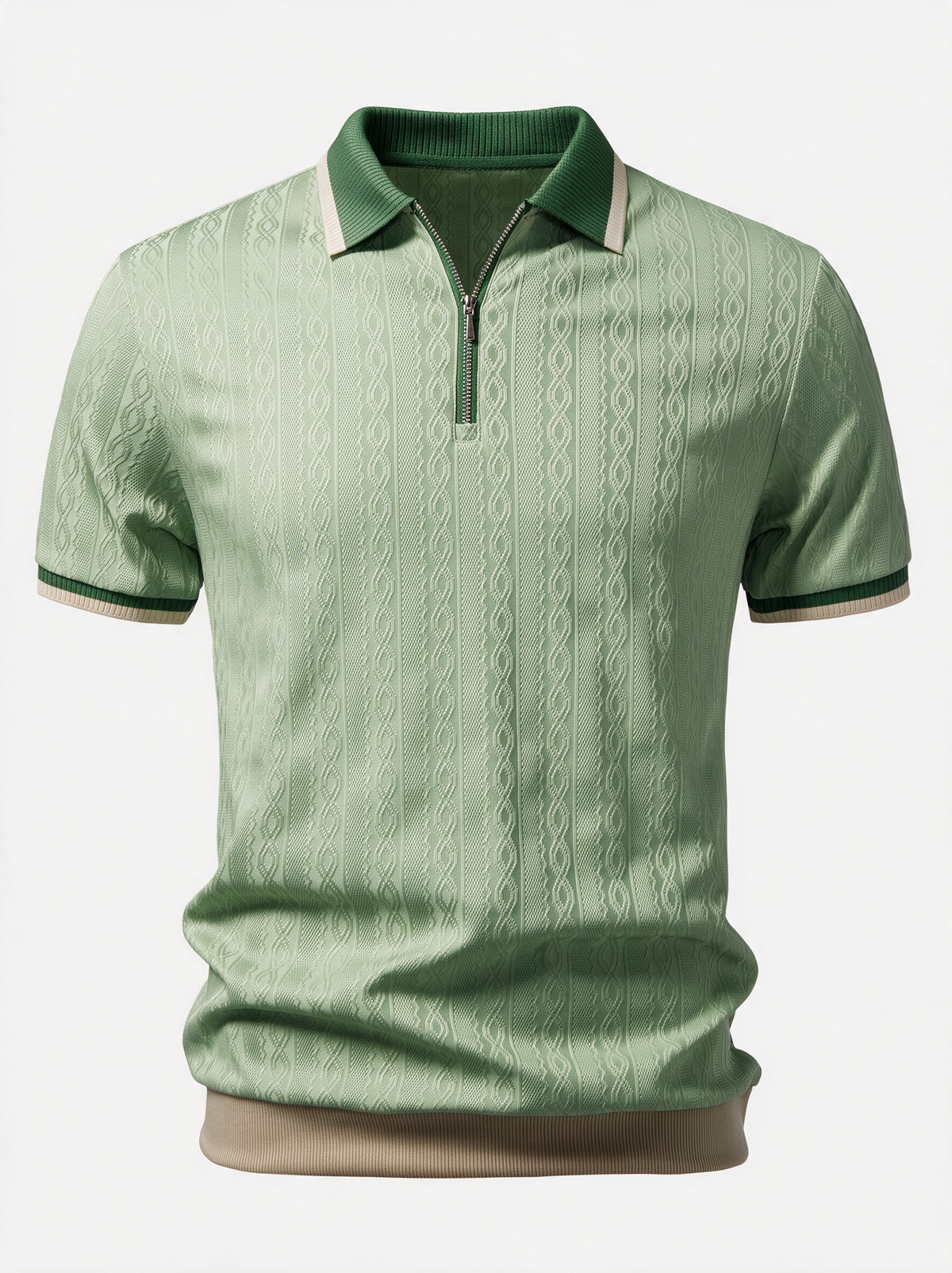 TAORMINA Zip Light Green