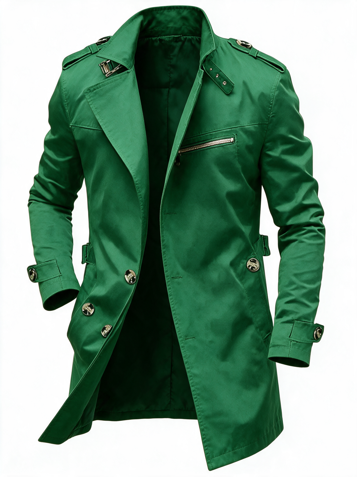 Trench Coat Green