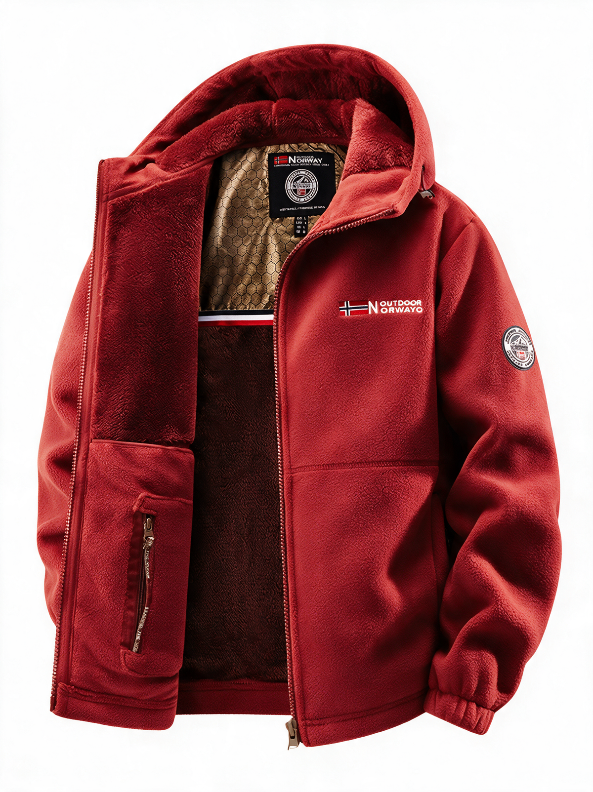 Fleece Red