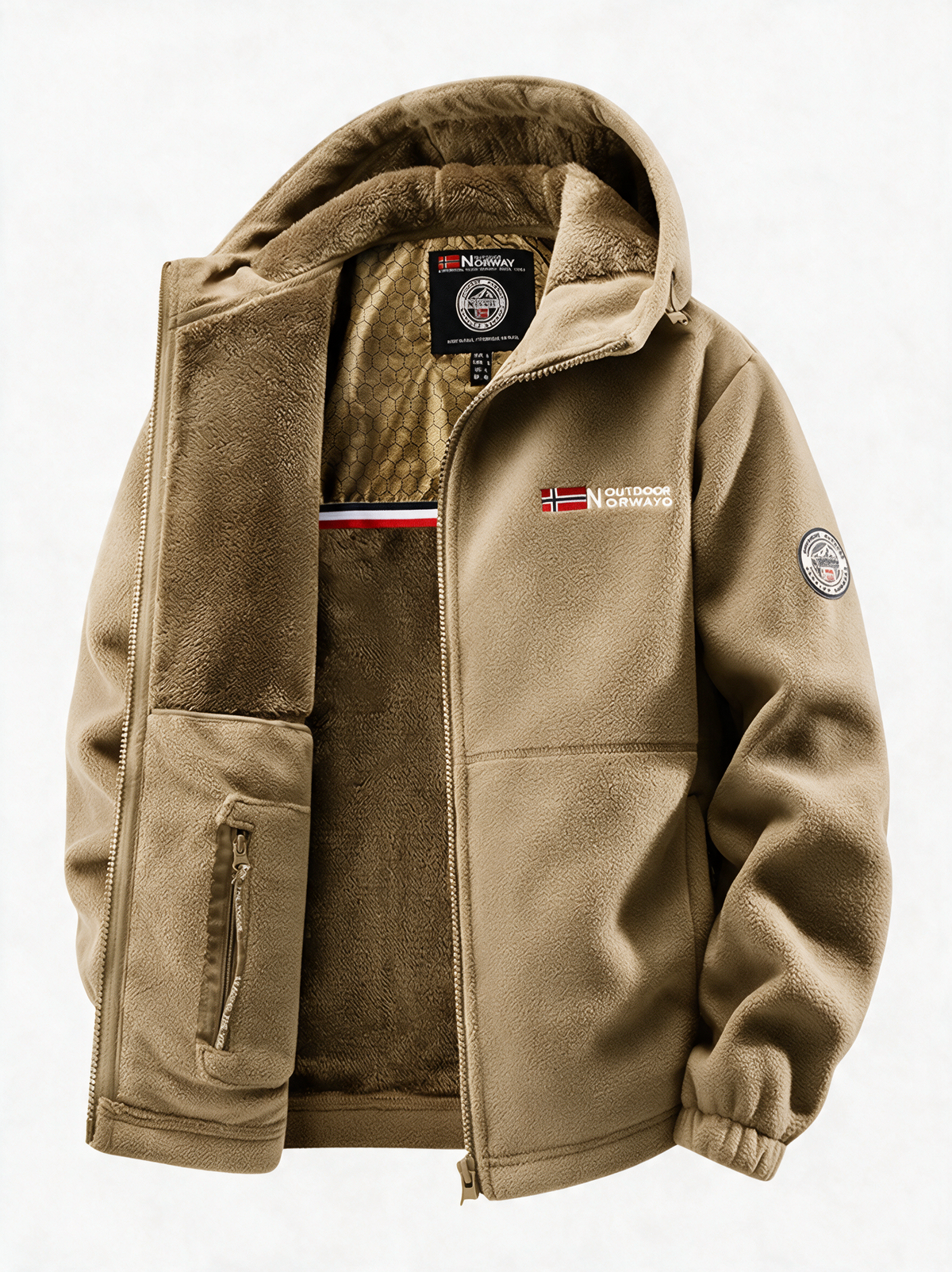 Fleece Khaki