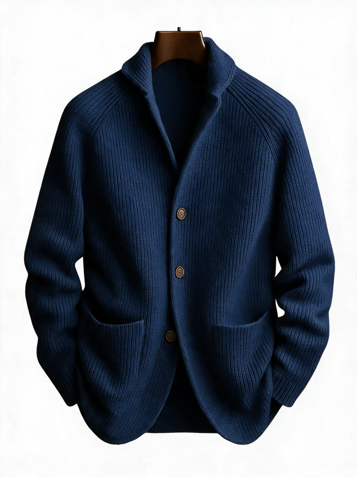 Knit Vest Navy Blue