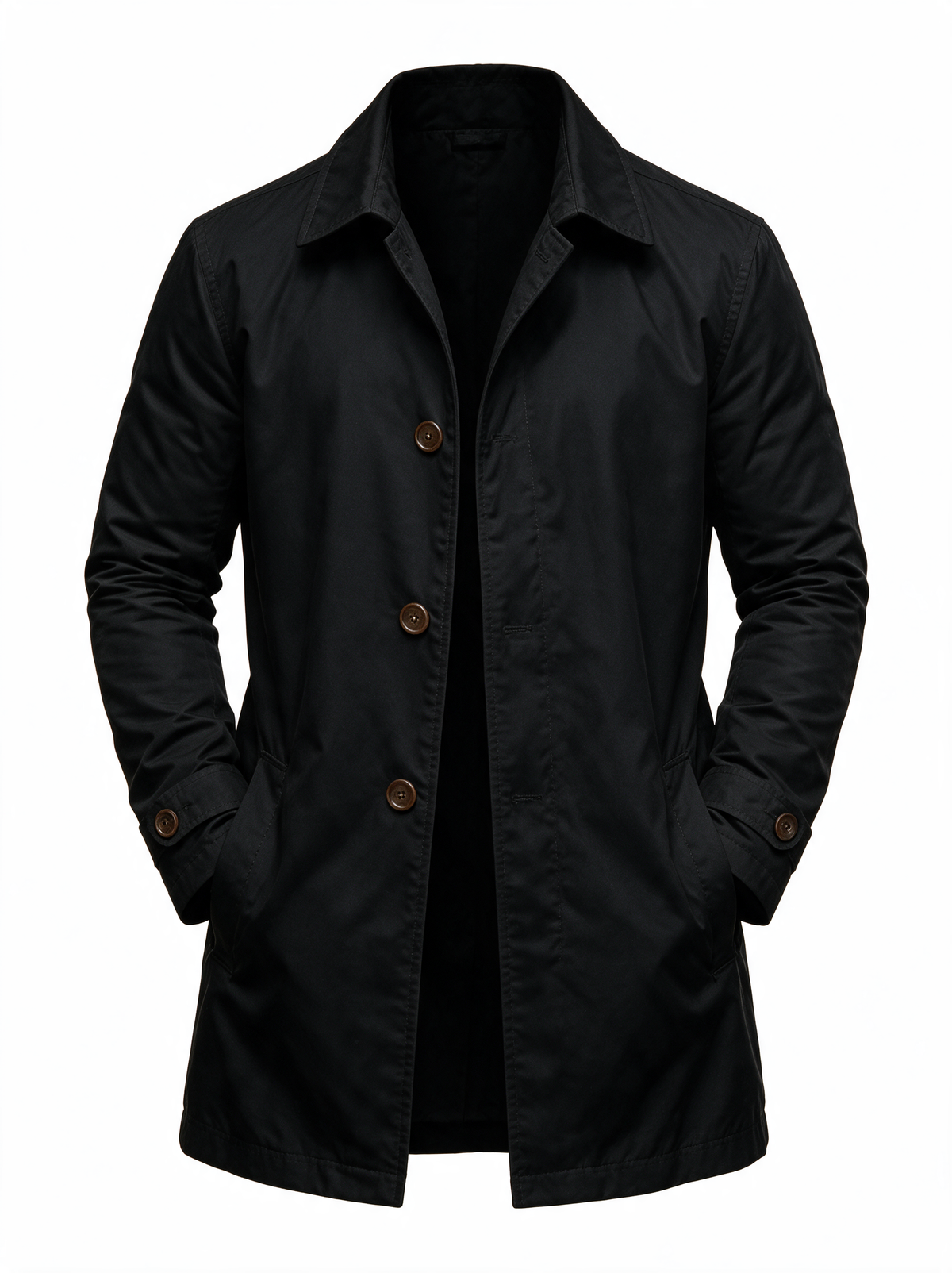 Longline Trench Black