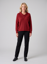 Joanne | Women's Cozy Soft-Collar Sweater