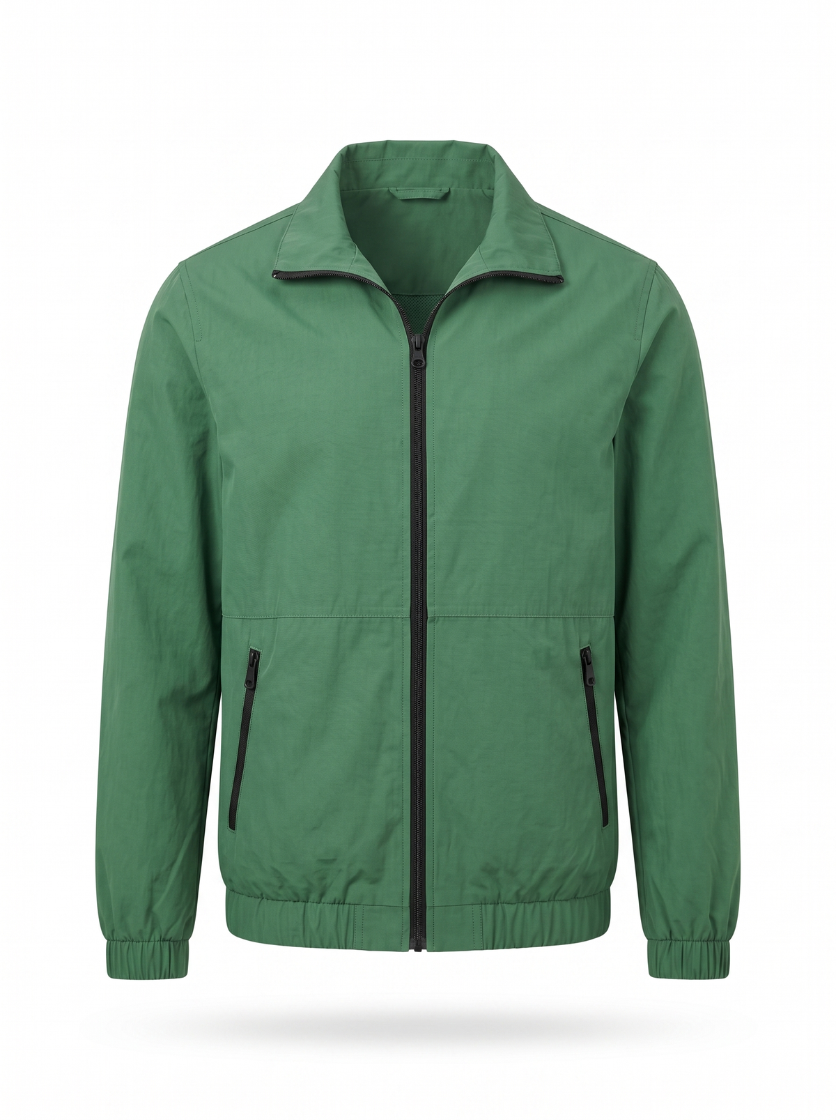 Men's Chic Autumn Blazer in green, product photo