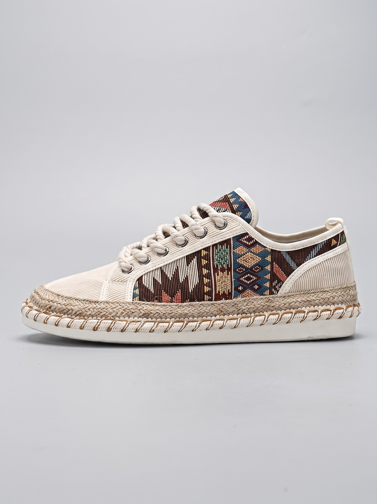 Boheme espadrille sneaker zijaanzicht