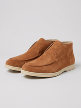 Mariner | Men's Caramel Suede Loafers