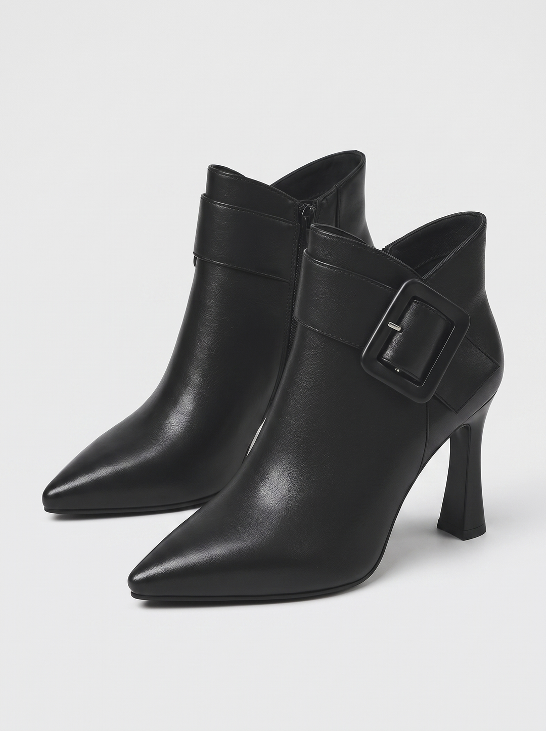 Marianne women's chic heeled ankle boots, pair, three-quarter view