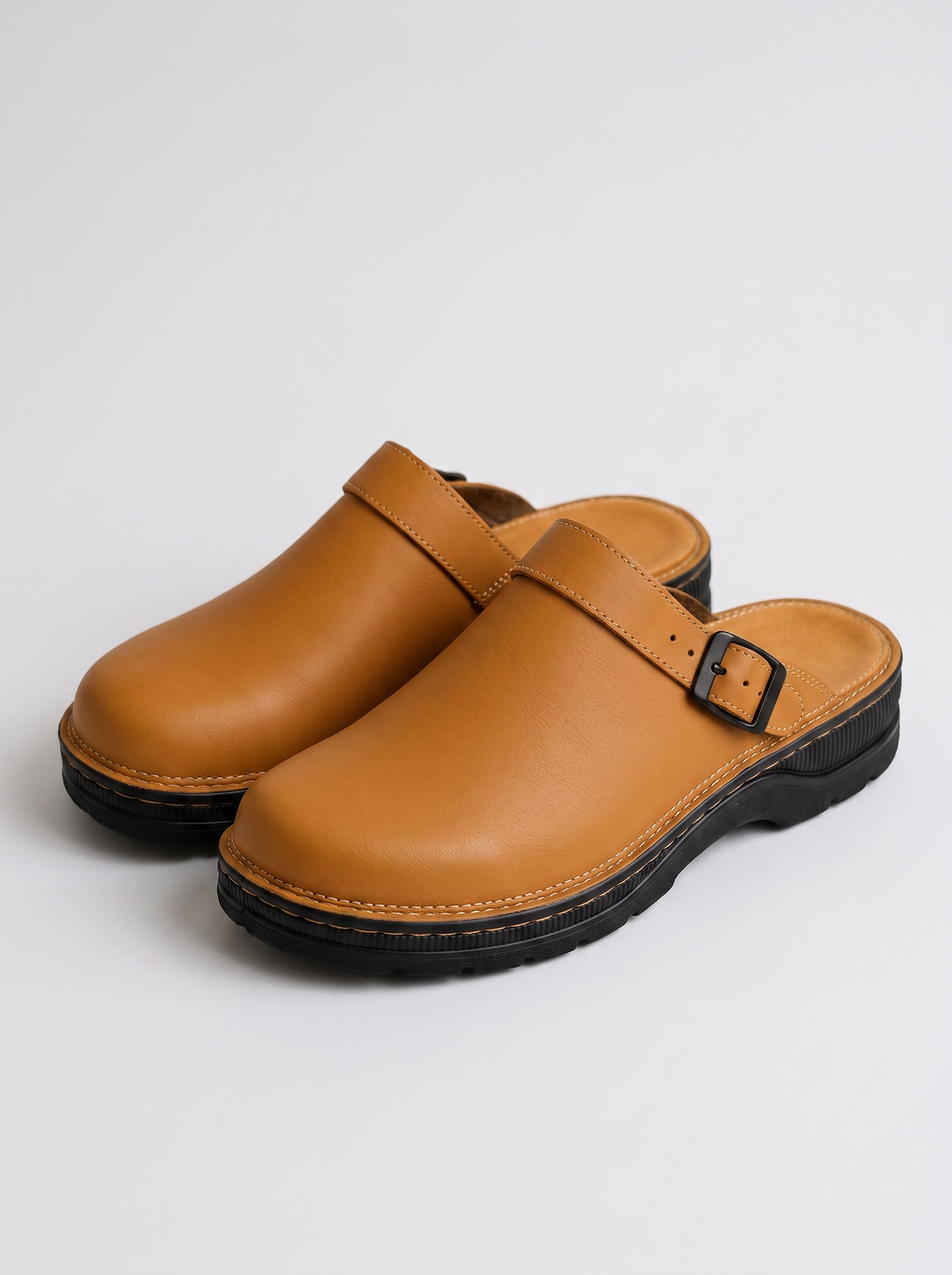 Wendy women's cozy slip-on clogs, pair, three-quarter view