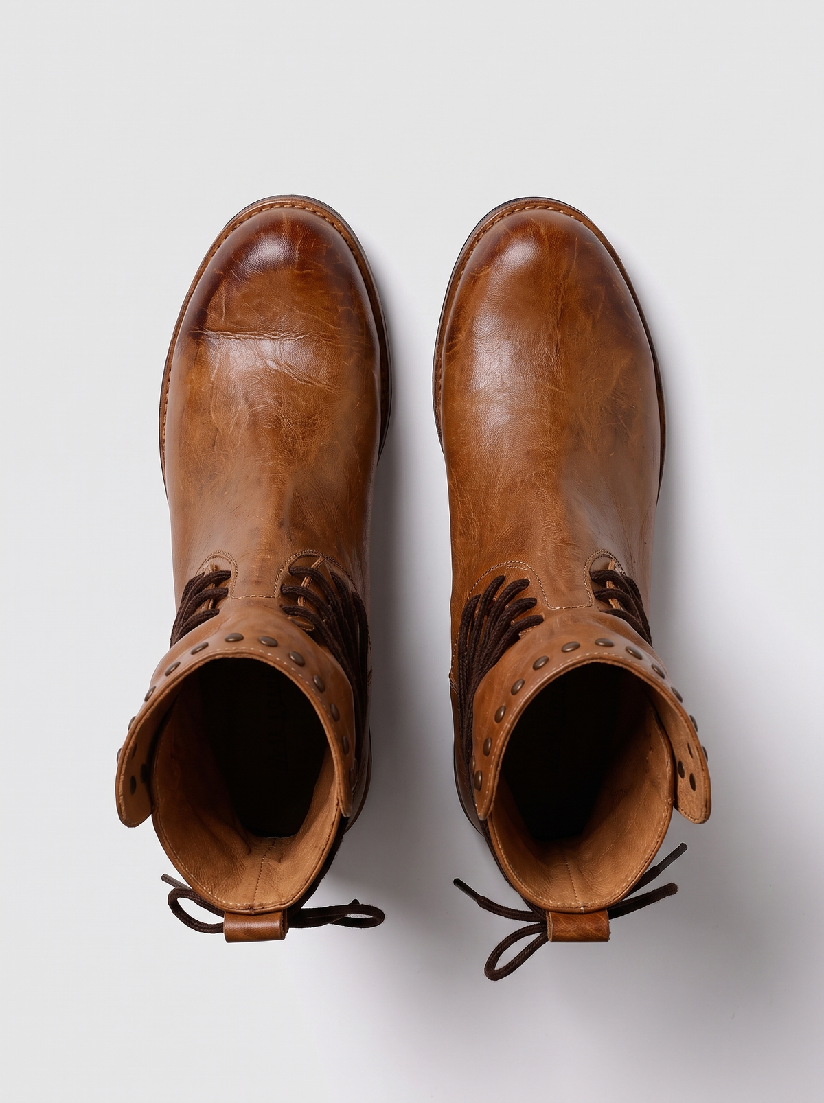 Cassidy ankle boots seen from above