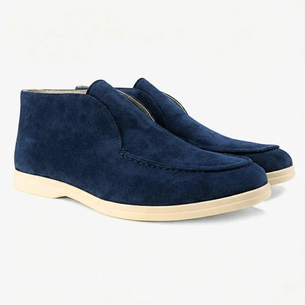 Mariner | Men's Gray Suede Loafers