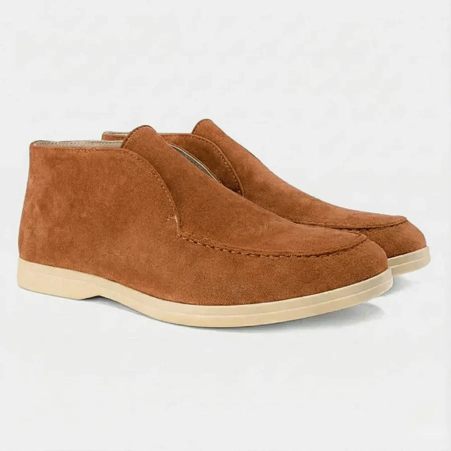 Mariner | Men's Caramel Suede Loafers