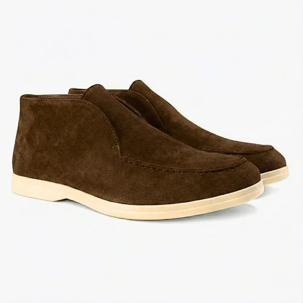 Mariner | Men's Caramel Suede Loafers
