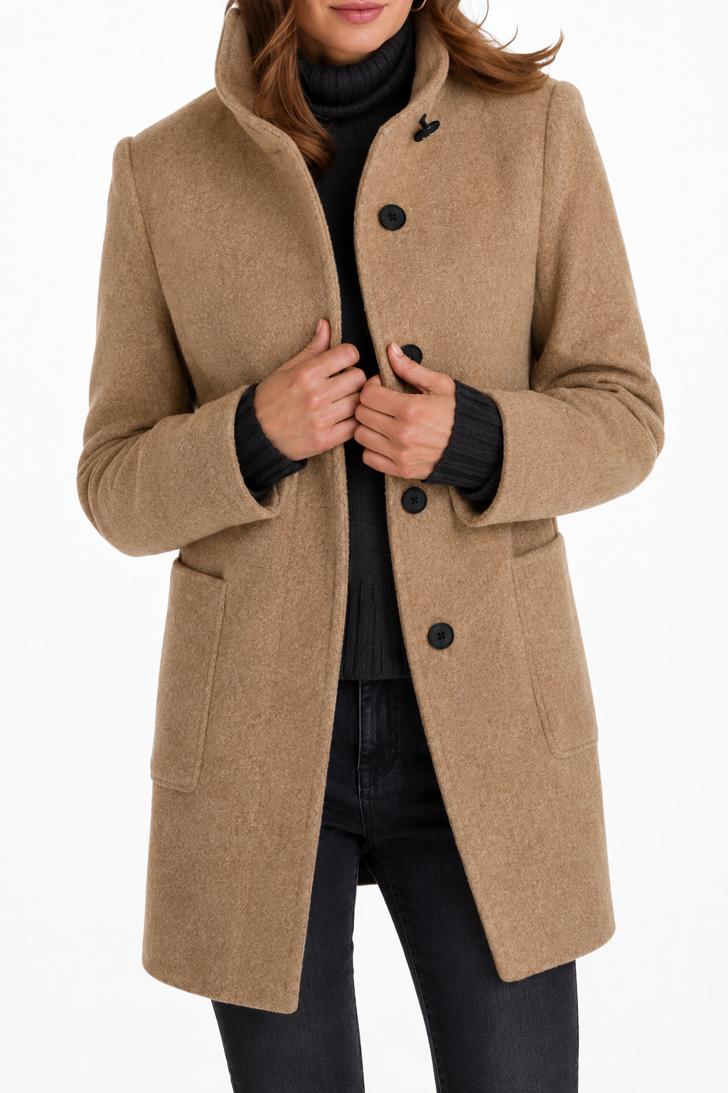 Janet | Women's Timeless Wool Blend Overcoat