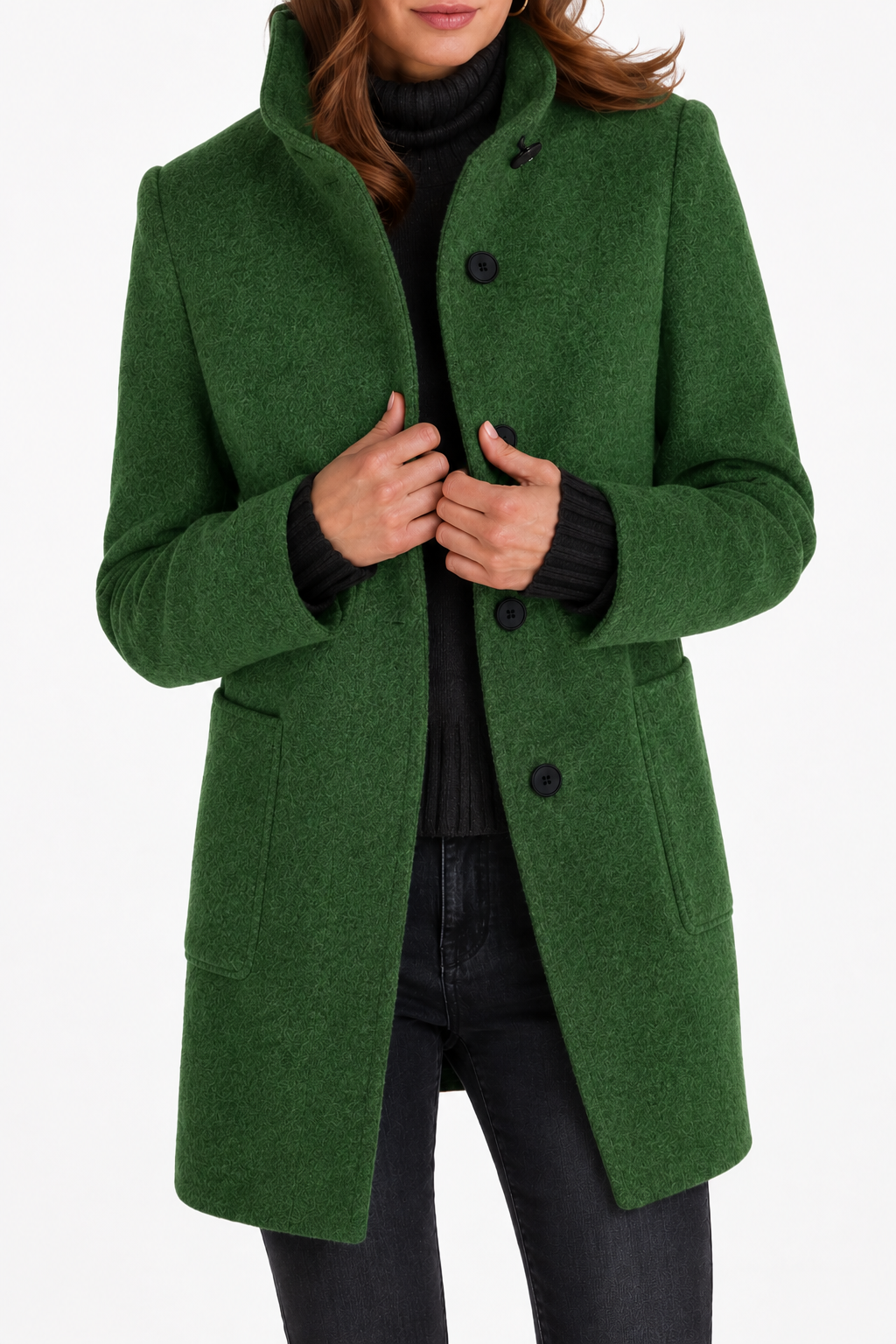 Janet | Women's Timeless Wool Blend Overcoat