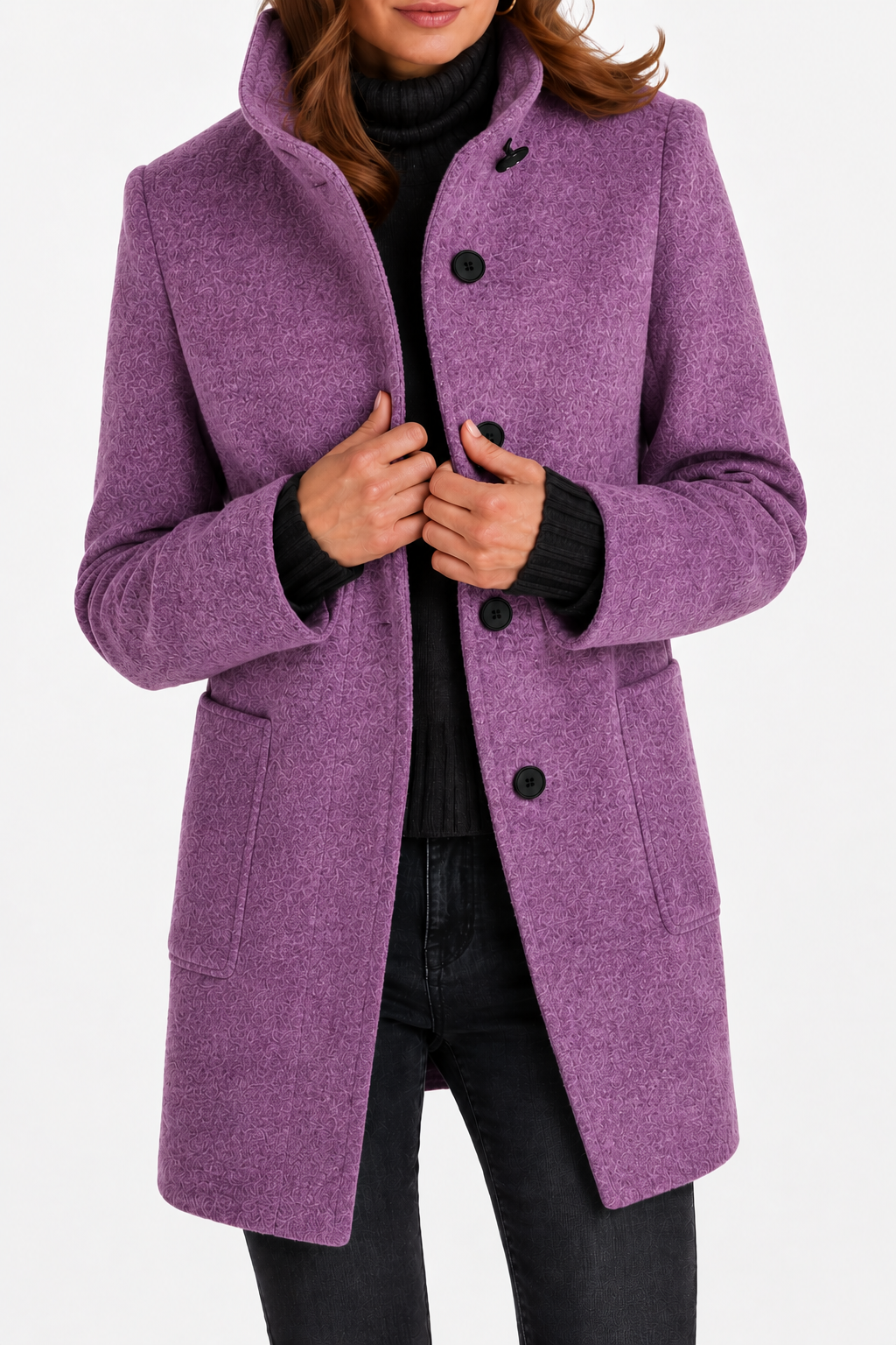 Janet | Women's Timeless Wool Blend Overcoat