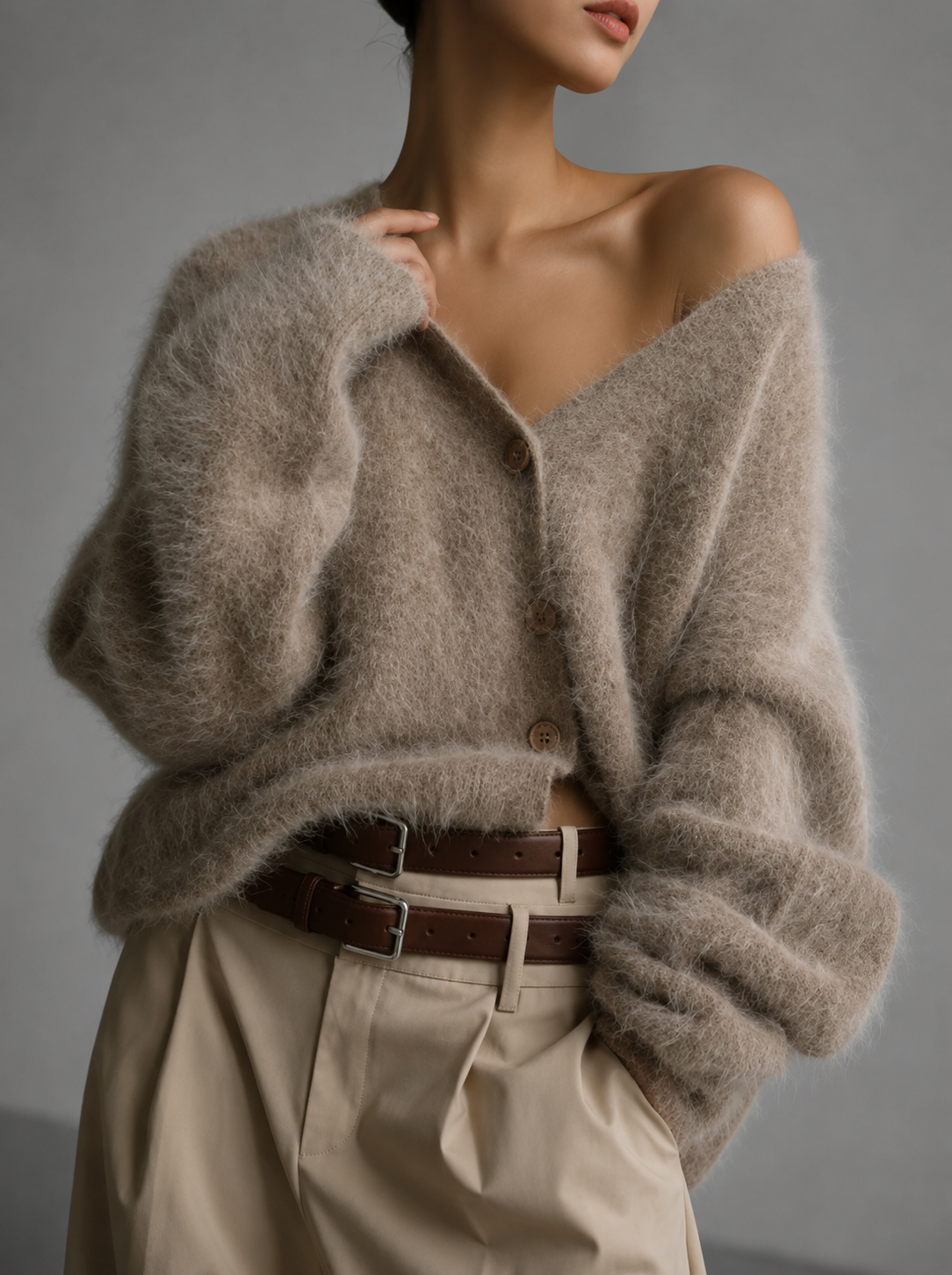 Janice | Women's Relaxed Button Cardigan