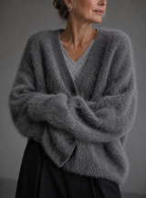 Janice | Women's Relaxed Button Cardigan