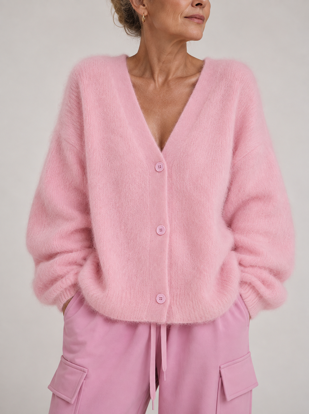 Janice | Women's Relaxed Button Cardigan