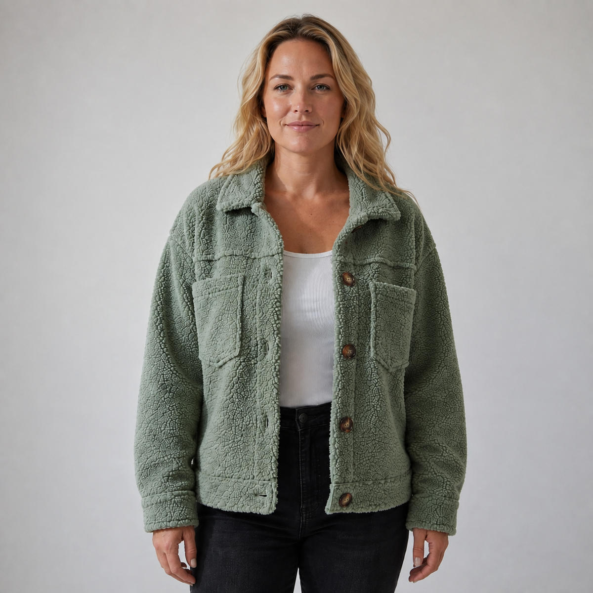 Megan | Women's Cozy Fleece Jacket