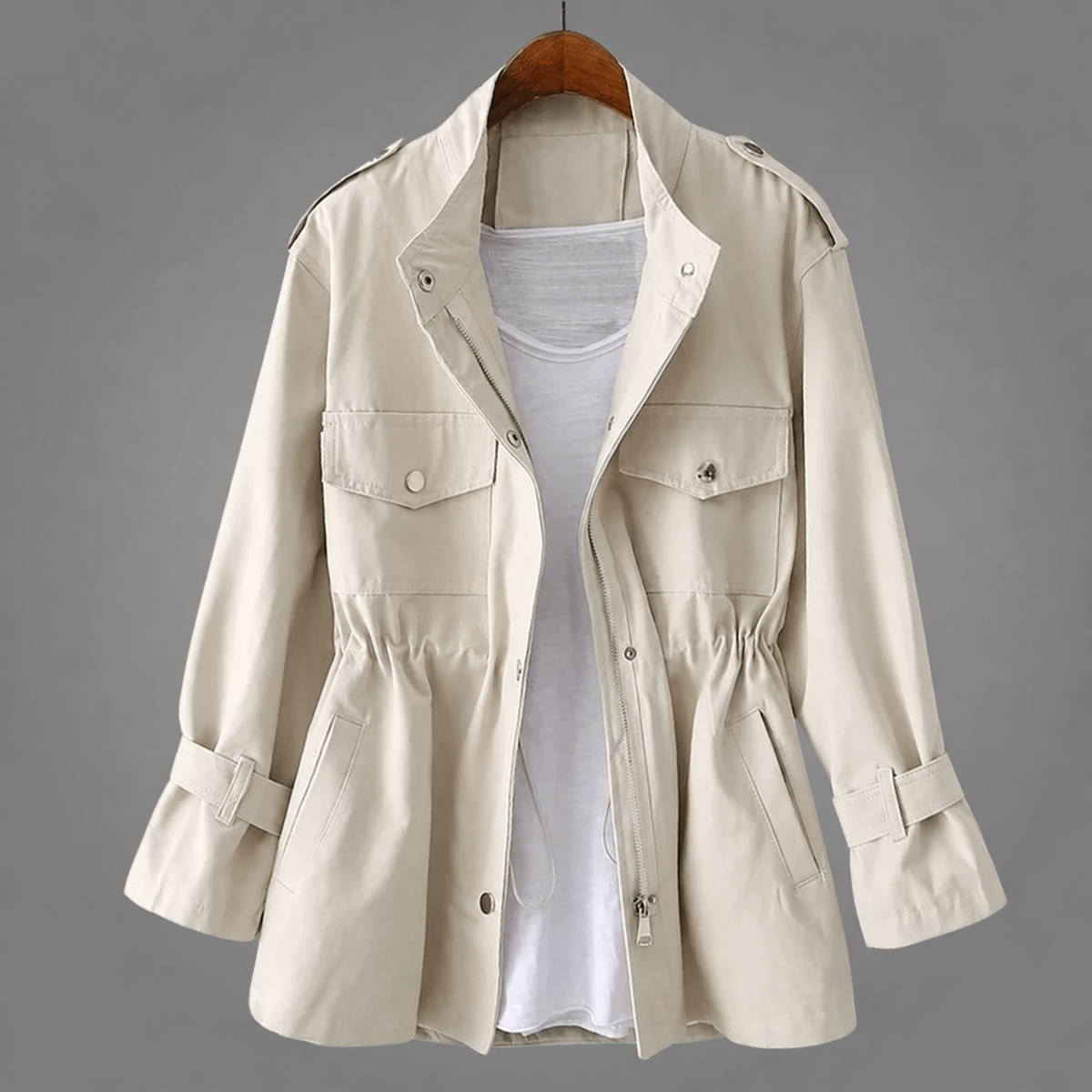 Meredith | Women's Custom-Fit Wool Blend Overcoat
